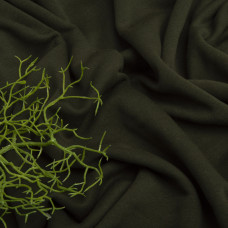 Тканина трикотаж трьохнитка петля Сезон хакі тепла для спортивного одягу