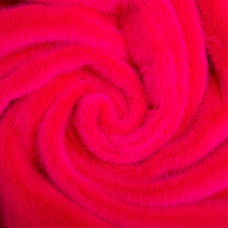 Ткань искусственный мех Барбі 140 см 360 гр/м2, для одежды, шуб, жилетов и интерьерного декора малина