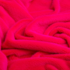 Ткань искусственный мех Барбі 140 см 360 гр/м2, для одежды, шуб, жилетов и интерьерного декора малина