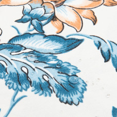 Тканина декоративна Прем'єр Жастин з водовідштовхувальним просоченням V-002 блакитна