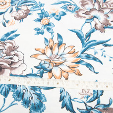 Тканина декоративна Прем'єр Жастин з водовідштовхувальним просоченням V-002 блакитна