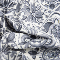 Тканина декоративна Прем'єр Венеція з водовідштовхувальним просоченням V-001 сіра