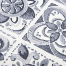 Тканина декоративна Прем'єр Венеція з водовідштовхувальним просоченням V-001 сіра