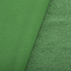 Тканина трикотаж трьохнитка петля Сезон трава зелена тепла для спортивного одягу