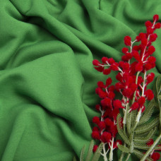 Тканина трикотаж трьохнитка петля Сезон трава зелена тепла для спортивного одягу