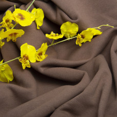 Тканина трикотаж трьохнитка петля Сезон моко беж тепла для спортивного одягу