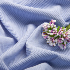 Тканина вельвет Manchester V-1044 блакитний