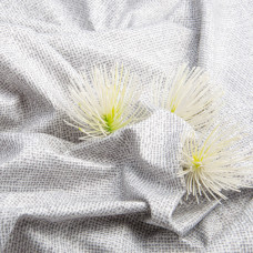 Тканина декоративна Прем'єр Рогожка з водовідштовхувальним просоченням сіра