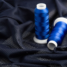 Тканина сітка підкладкова V-5 т/синя