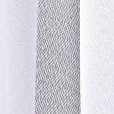 Тканина тюль жакард Ромб V-03 beyaz
