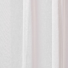 Тканина тюль рогожка з вишивкою Luiza молоко