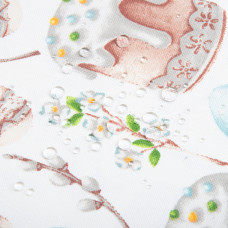 Тканина декоративна скатертина Freedom великдень м'ята