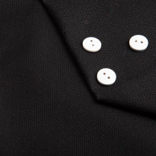 Тканина Канва для вишивання чорна