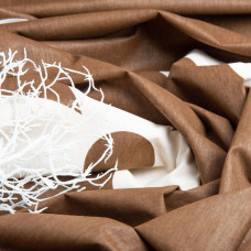 Тканина бязь ранфорс для постільної білизни 2,4 м LV шоколад