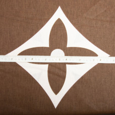 Тканина бязь ранфорс для постільної білизни 2,4 м LV шоколад