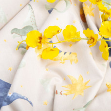 Тканина бязь ранфорс для постільної білизни 2,4 м 26334 дiно беж