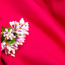 Тканина трикотаж віскоза Прага 525 гр/м2 V-1270 малина