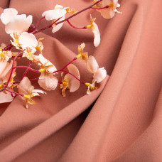 Тканина трикотаж однотонна Прага 620 г/м2 кориця