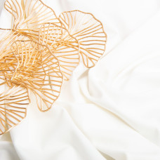 Тканина трикотаж віскоза Прага 525 г/м2 молоко