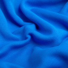 Тканина трикотаж тринитка фліс Сезон електрик синя тепла для спортивного одягу