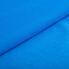 Тканина трикотаж тринитка фліс Сезон електрик синя тепла для спортивного одягу