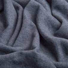 Тканbyf трикотажне полотно Кашкорсе 300 г/м2 т/сірий меланж