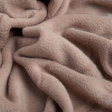 Тканина фліс однотонний 280 г/м2 тепла тканина поларин антипілінг, м'яка для флісівок, кофт, штанів т/беж