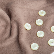 Тканина фліс однотонний 280 г/м2 тепла тканина поларин антипілінг, м'яка для флісівок, кофт, штанів т/беж