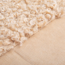 Тканина хутро штучне Каракуль карамель