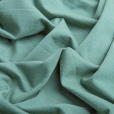 Тканина кулір з еластаном темна олива