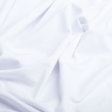 Тканина кулір з еластаном білий