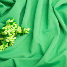 Тканина кулір з еластаном трава