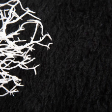 Тканина хутро штучне Собака чорний