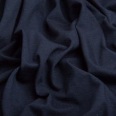 Тканина кулір з еластаном т/синій