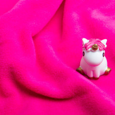 Тканина фліс однотонний 280 г/м2 тепла тканина поларин антипілінг, м'яка для флісівок, кофт, штанів малина