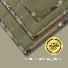 Патч Борд тактичний 69х110 см для шевронів нашивок та нагород складна панель-стенд з липучкою для колекціонерів та військових