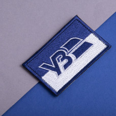 Набір шевронів 2 шт на липучці погон УЗ Укрзалізниця вишитий патч нашивка шеврон Українська залізниця