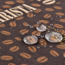 Скатертина 140х170 см з пляма і водовідштовхувальним просоченням IDEIA бавовна кава