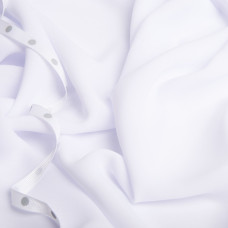 Тканина плательна шифон Sheila білий