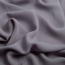 Тканина плательна шифон Sheila сірий