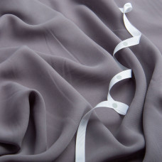 Тканина плательна шифон Sheila сірий