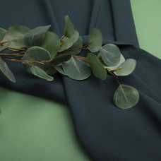 Тканина шифон Мосс креп темно зелений