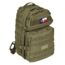 Набір шевронів 2 шт з липучкою прапор штата США Техас та Череп Карателя 5х8 см вишитий патч нашивка Каратель