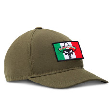 Набір шевронів 2 шт. з липучкою Череп Карателя Punisher у капелюсі Прапор Мексики, вишитий патч нашивка 5х8 см