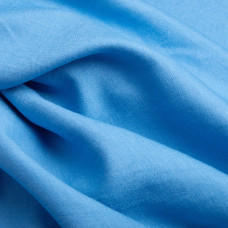 Тканина Льон однотонний Арія V-1109 т.блакитний