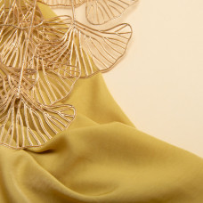 Тканина плательна КРІСТЕЛЬ 110 г/м2 гірчиця