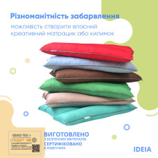 Подушка валик трансформер 40х60х10 IDEIA для подорожей, дорожній, для відпочинку на природі, сірий