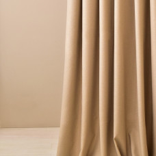 Тканина портьєрна однотонна Naturel, шторна тканина, тканина для штор, штори, портьєри, гардини, тканина гардинна V-101 беж