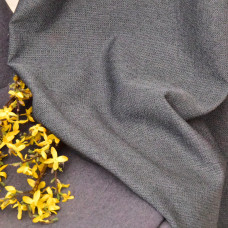 Комплект штор 2 шт Мішковина Льон 250х270 см, штори, гардини, портьери зі шторною тасьмою графіт