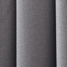 Комплект штор 2 шт Мішковина Льон 300х250 см, штори, гардини, портьєри з люверсами графіт No125
